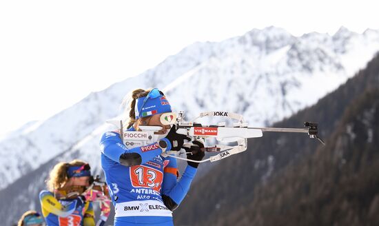 Italy Biathlon Worlds Single Mixed Relay