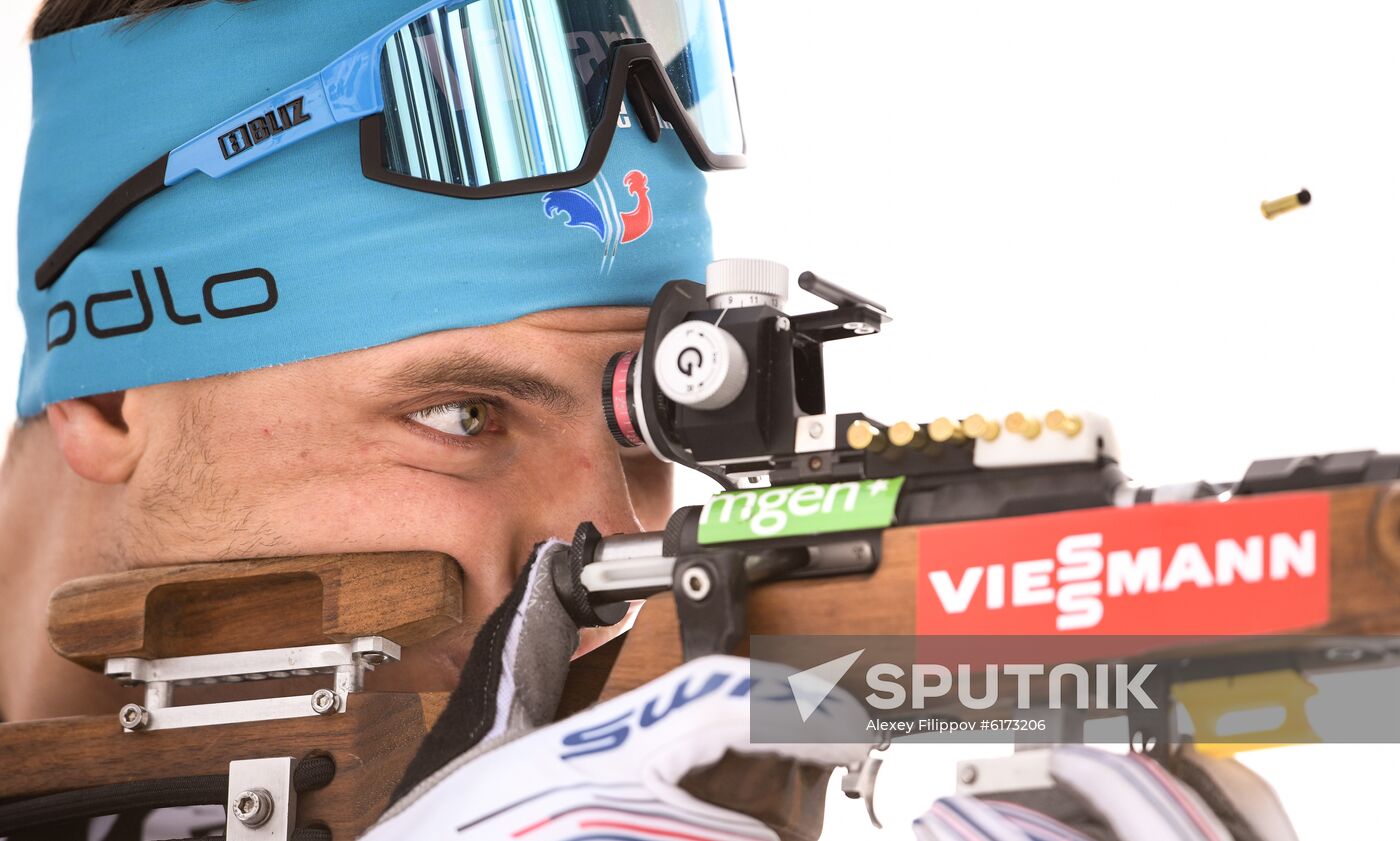 Italy Biathlon Worlds Single Mixed Relay