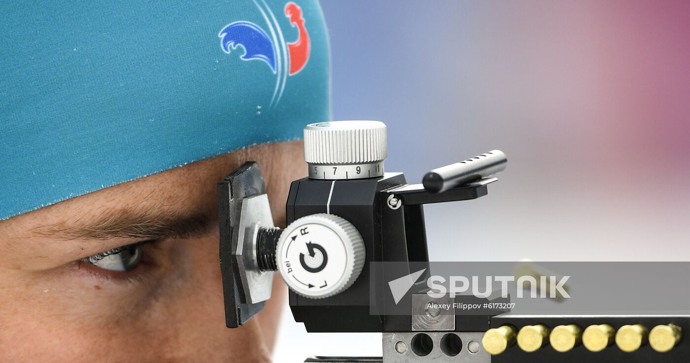 Italy Biathlon Worlds Single Mixed Relay