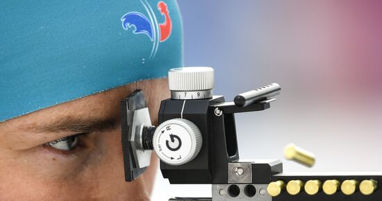 Italy Biathlon Worlds Single Mixed Relay