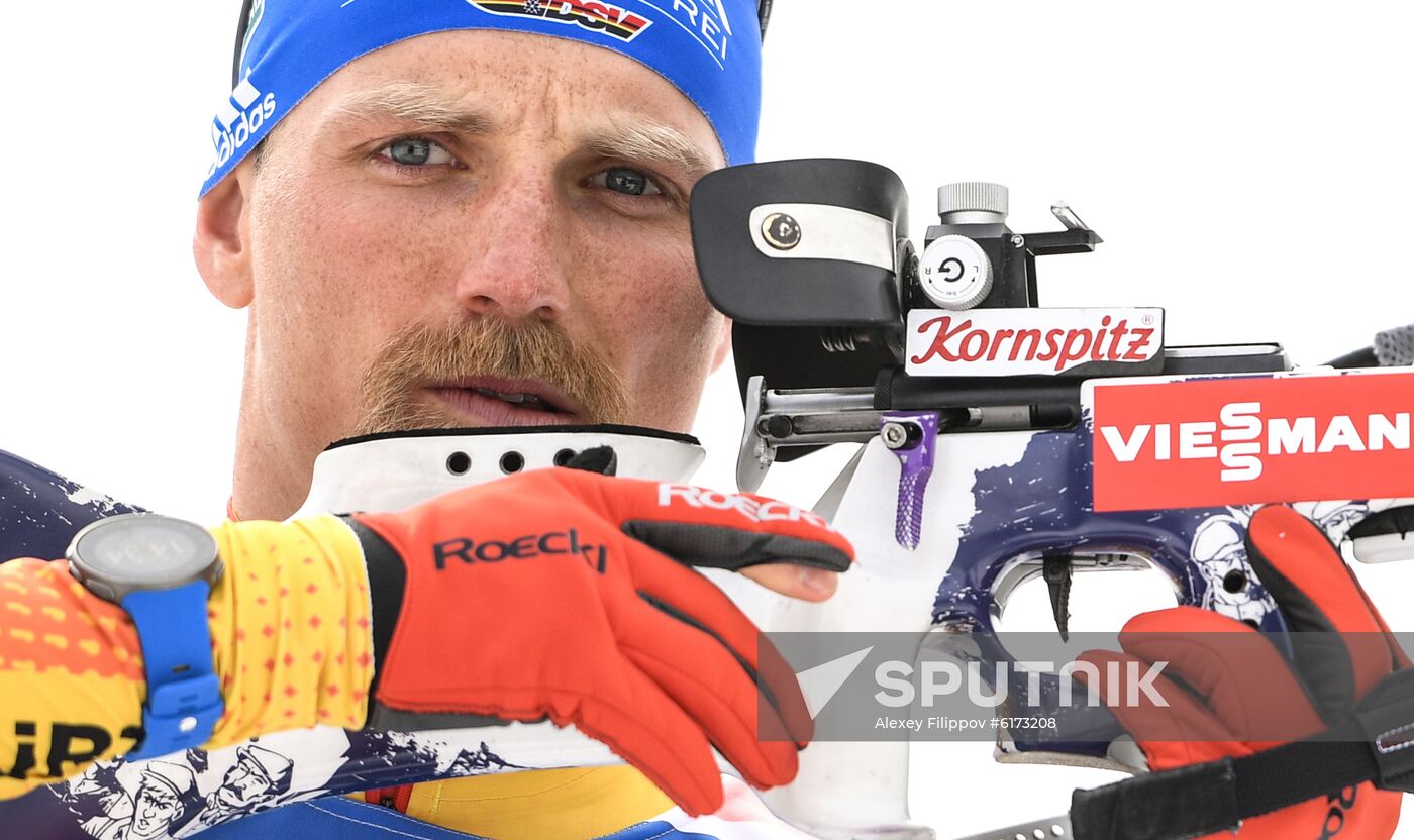 Italy Biathlon Worlds Single Mixed Relay