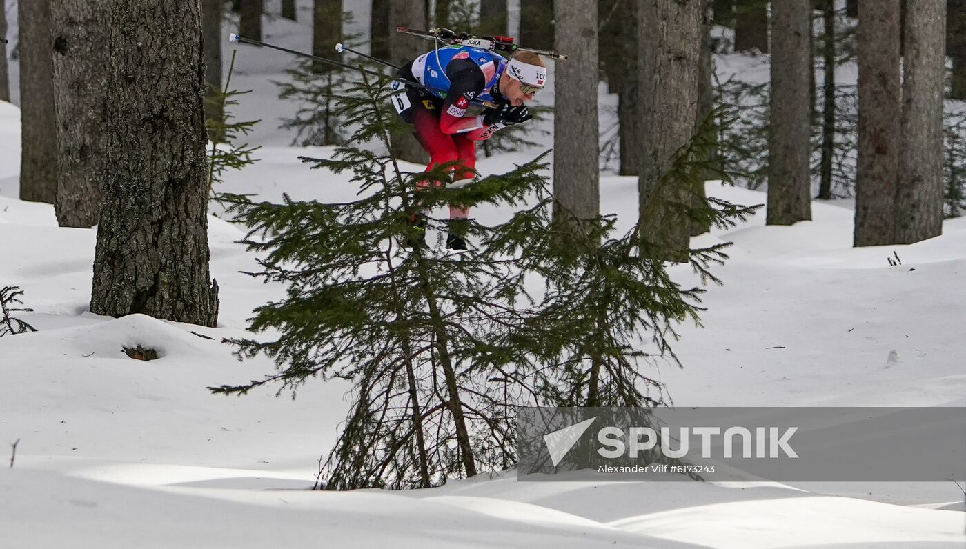 Italy Biathlon Worlds Single Mixed Relay