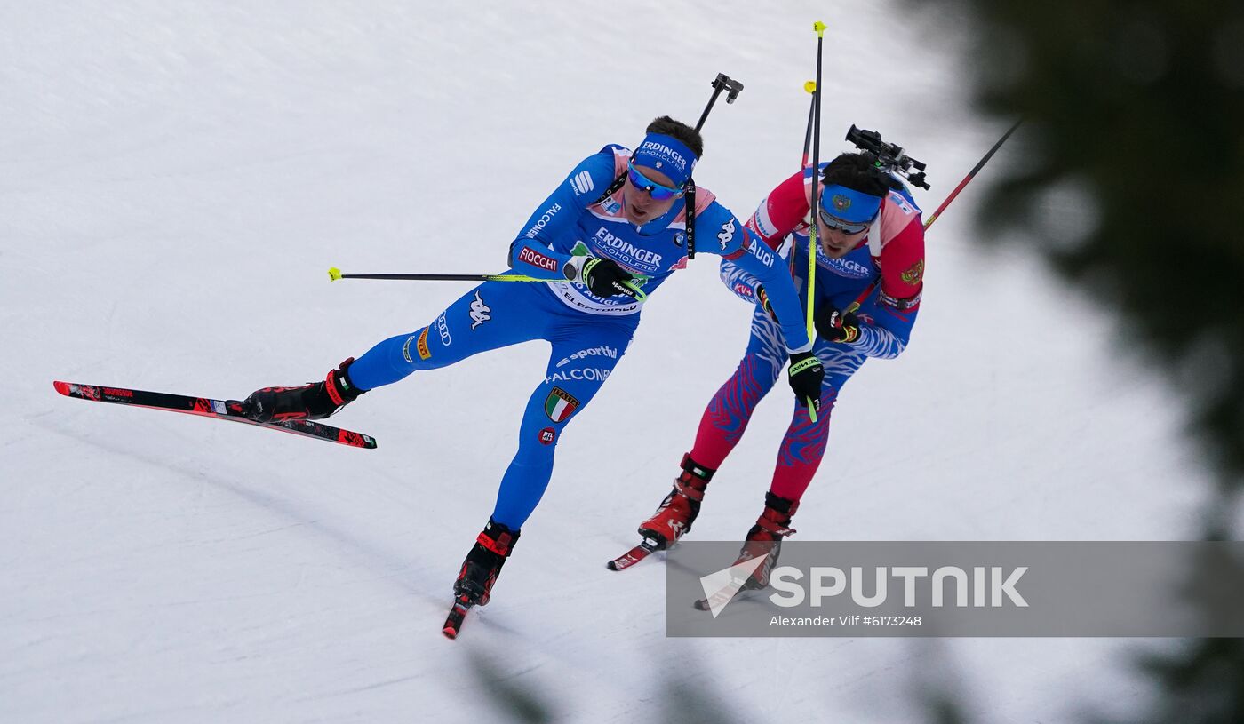 Italy Biathlon Worlds Single Mixed Relay