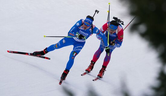 Italy Biathlon Worlds Single Mixed Relay