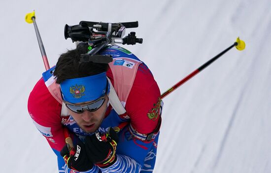 Italy Biathlon Worlds Single Mixed Relay
