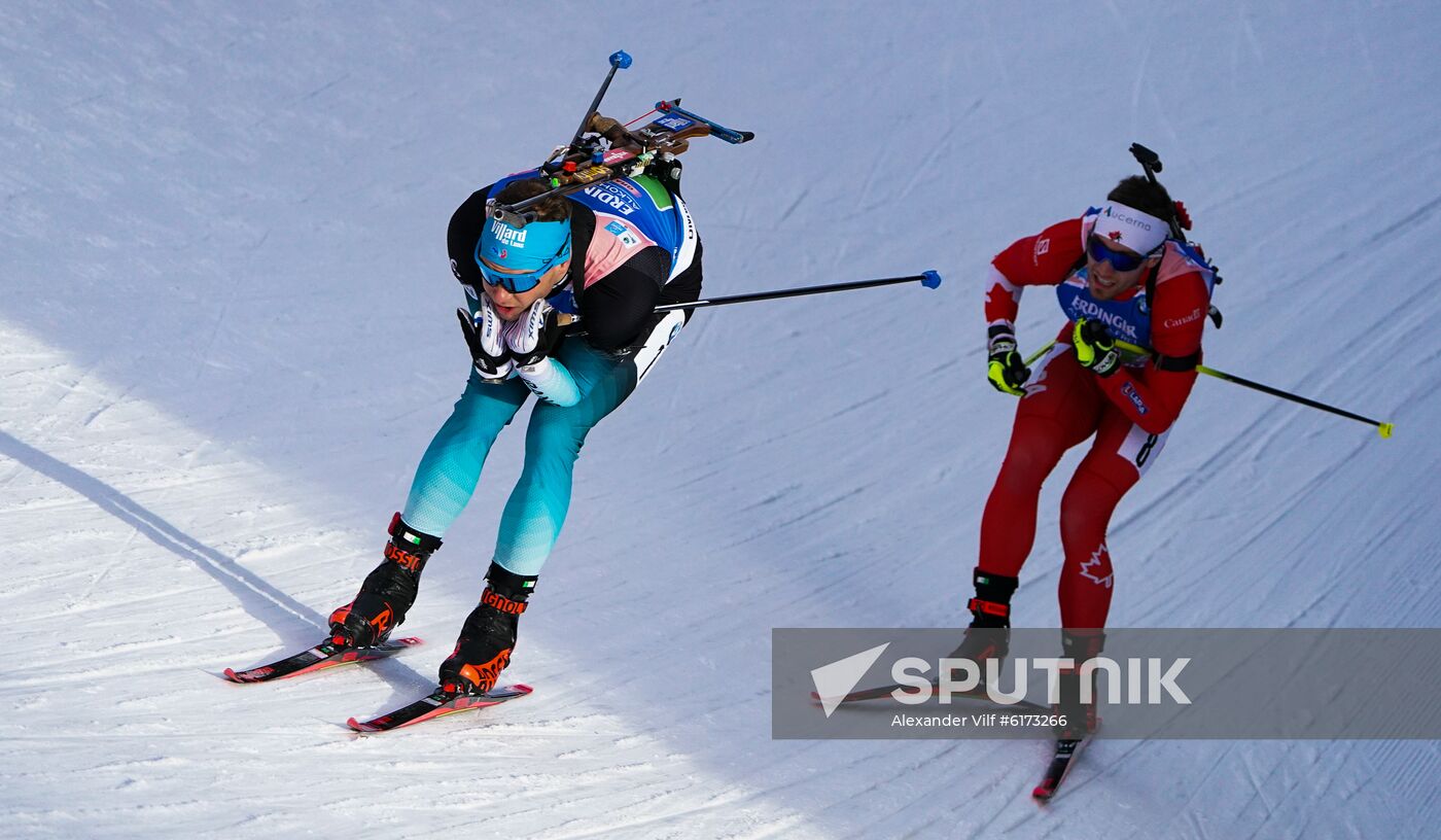 Italy Biathlon Worlds Single Mixed Relay