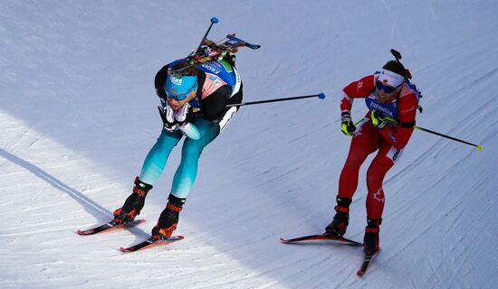 Italy Biathlon Worlds Single Mixed Relay