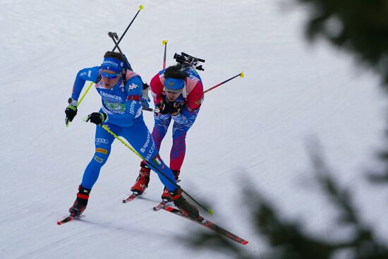 Italy Biathlon Worlds Single Mixed Relay