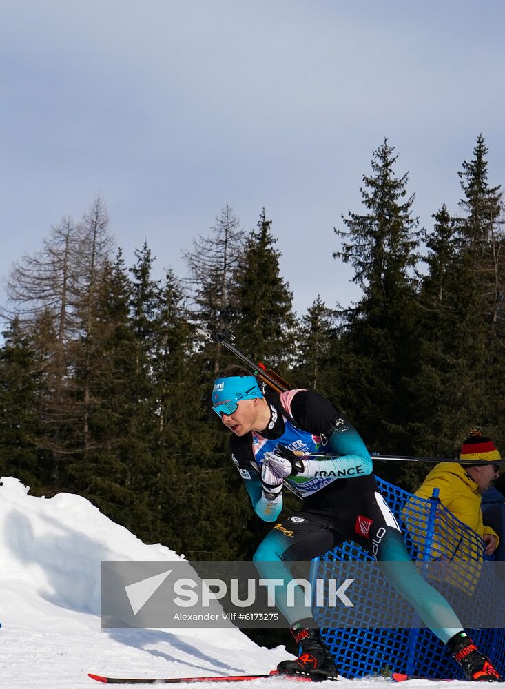 Italy Biathlon Worlds Single Mixed Relay