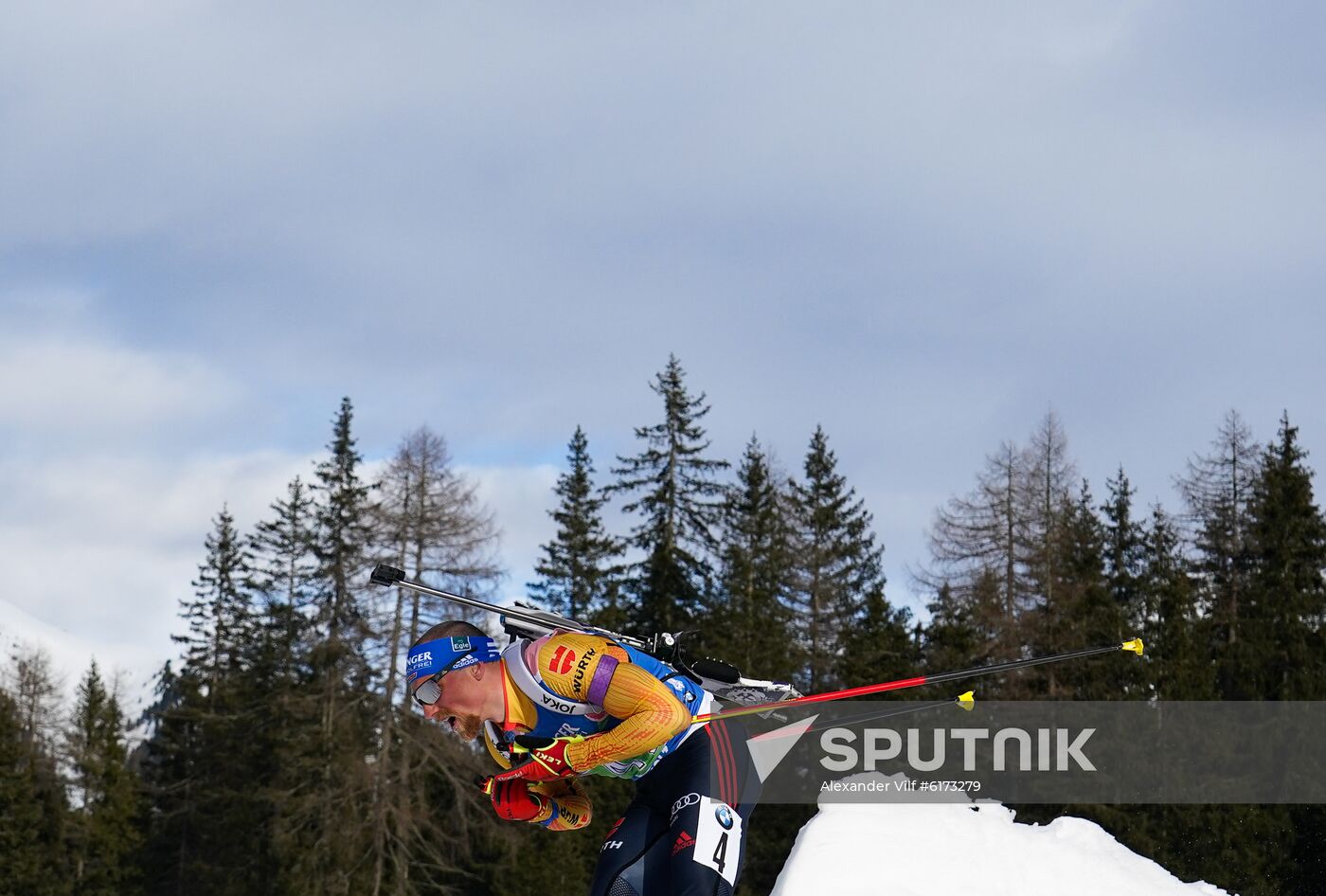 Italy Biathlon Worlds Single Mixed Relay