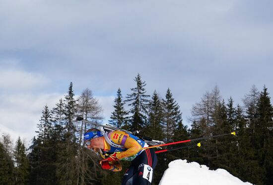 Italy Biathlon Worlds Single Mixed Relay