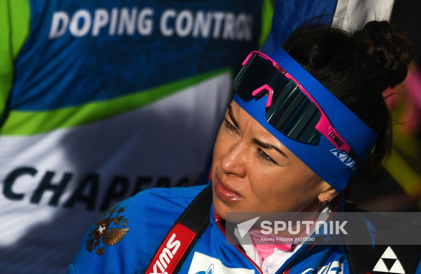 Italy Biathlon Worlds Single Mixed Relay