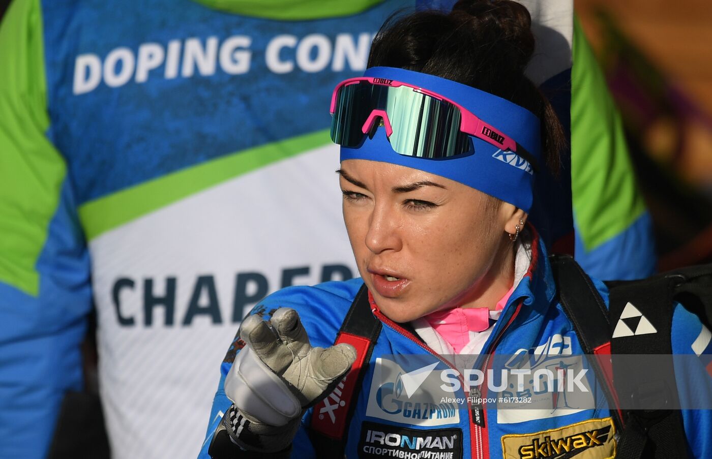 Italy Biathlon Worlds Single Mixed Relay