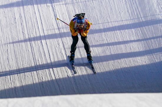 Italy Biathlon Worlds Single Mixed Relay