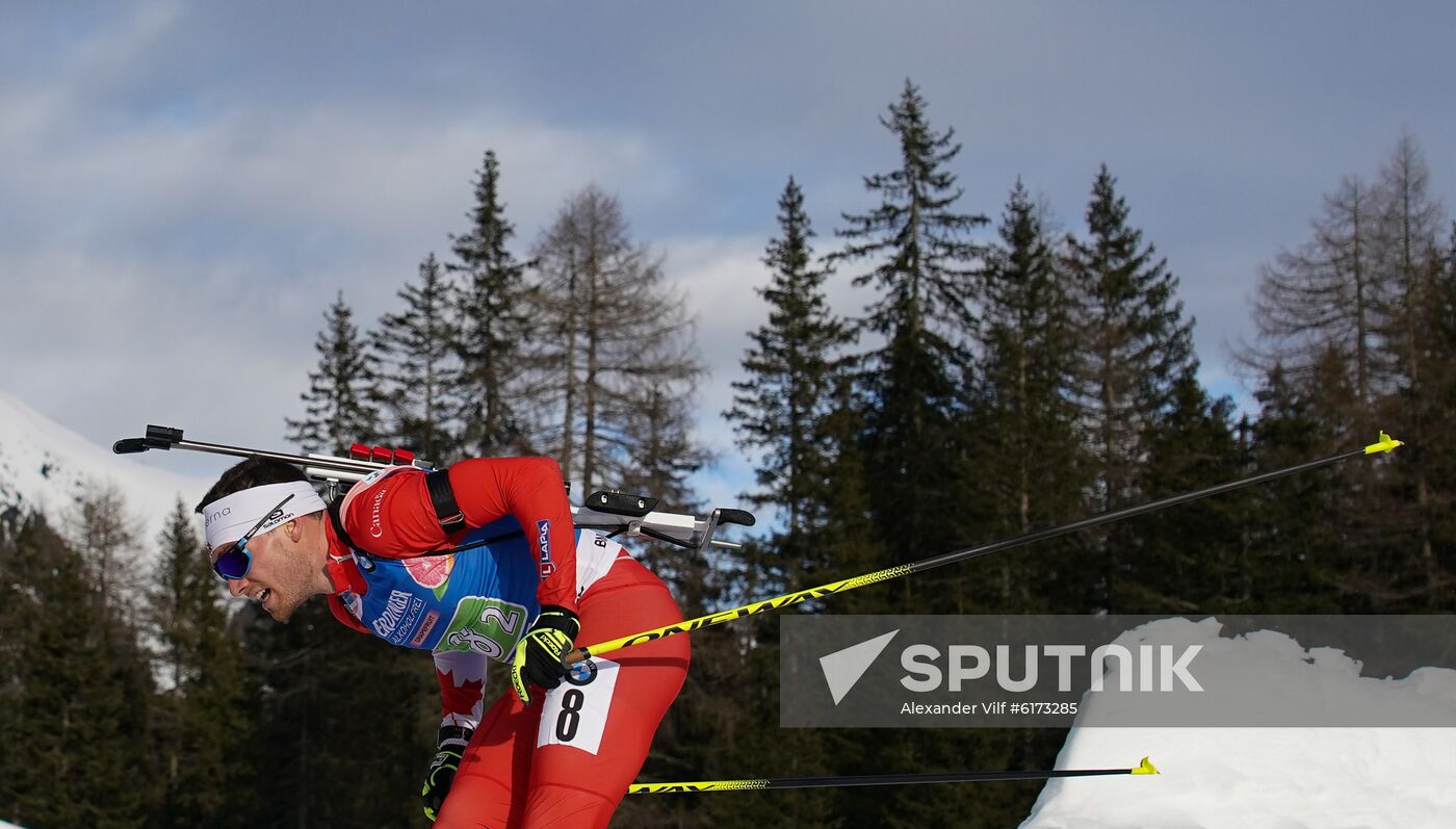 Italy Biathlon Worlds Single Mixed Relay