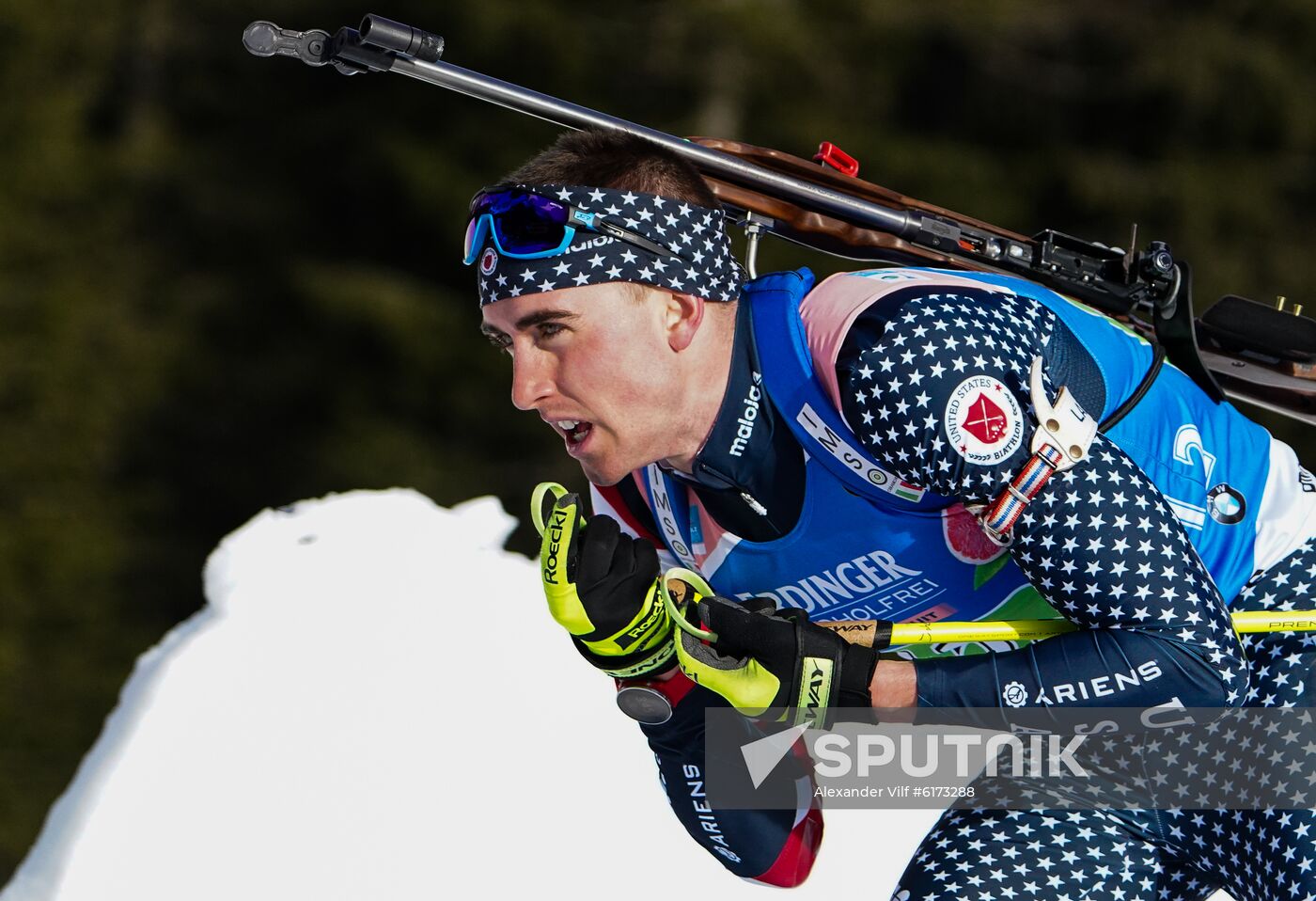Italy Biathlon Worlds Single Mixed Relay