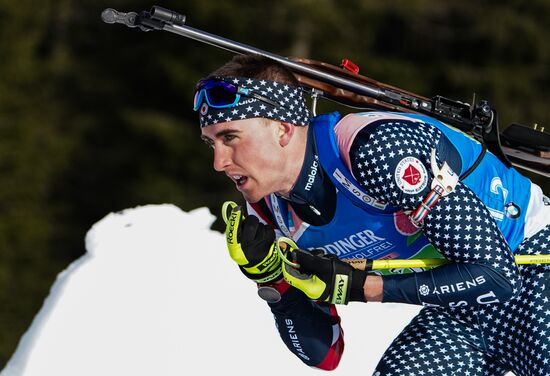 Italy Biathlon Worlds Single Mixed Relay