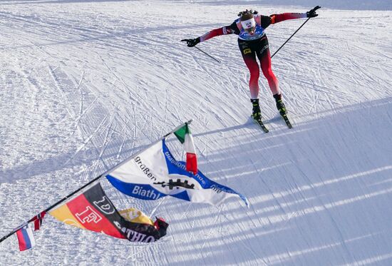 Italy Biathlon Worlds Single Mixed Relay