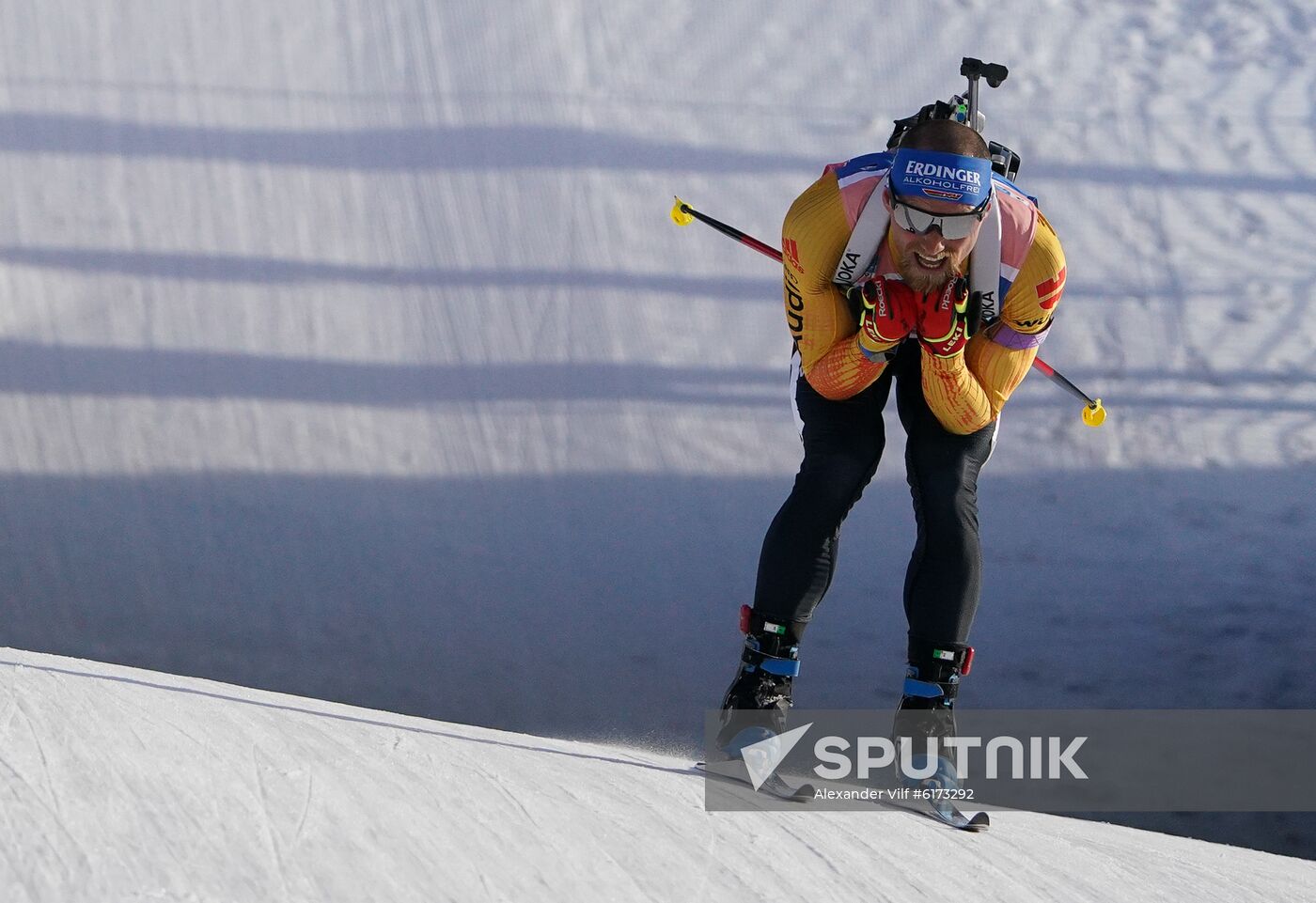 Italy Biathlon Worlds Single Mixed Relay