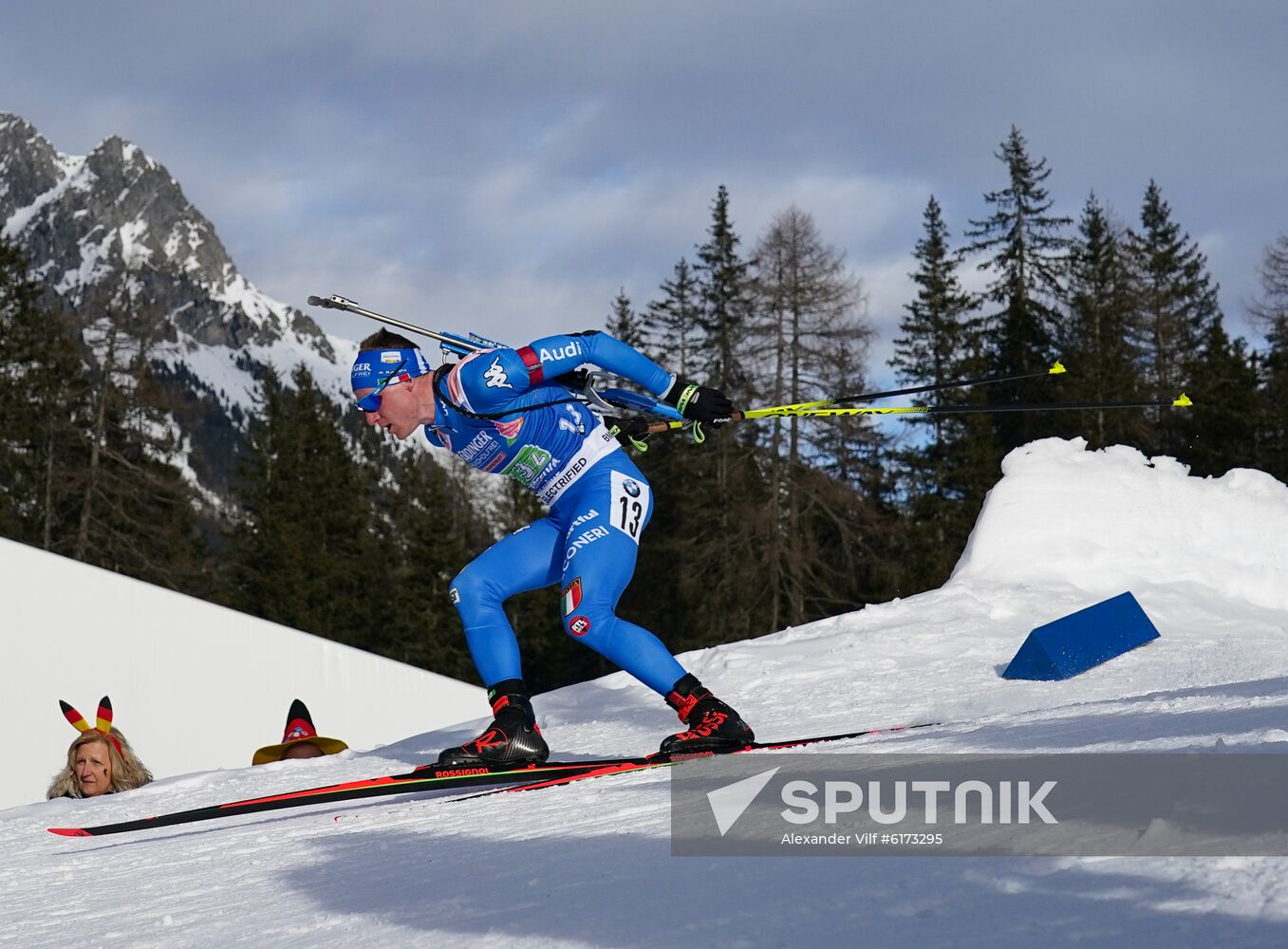 Italy Biathlon Worlds Single Mixed Relay