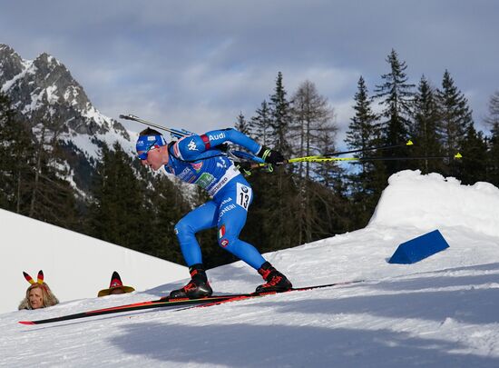 Italy Biathlon Worlds Single Mixed Relay