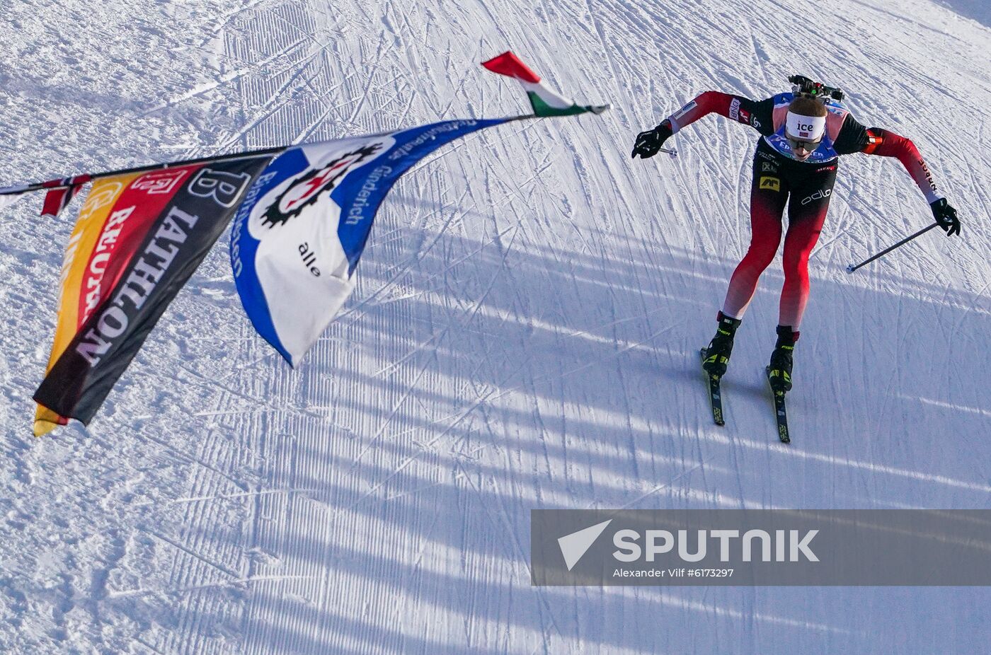 Italy Biathlon Worlds Single Mixed Relay