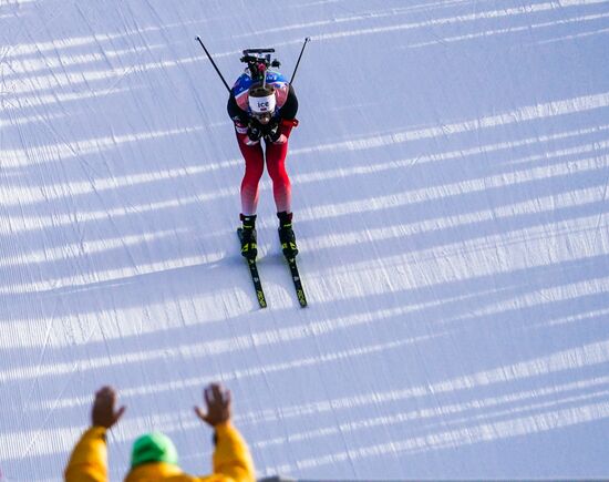 Italy Biathlon Worlds Single Mixed Relay