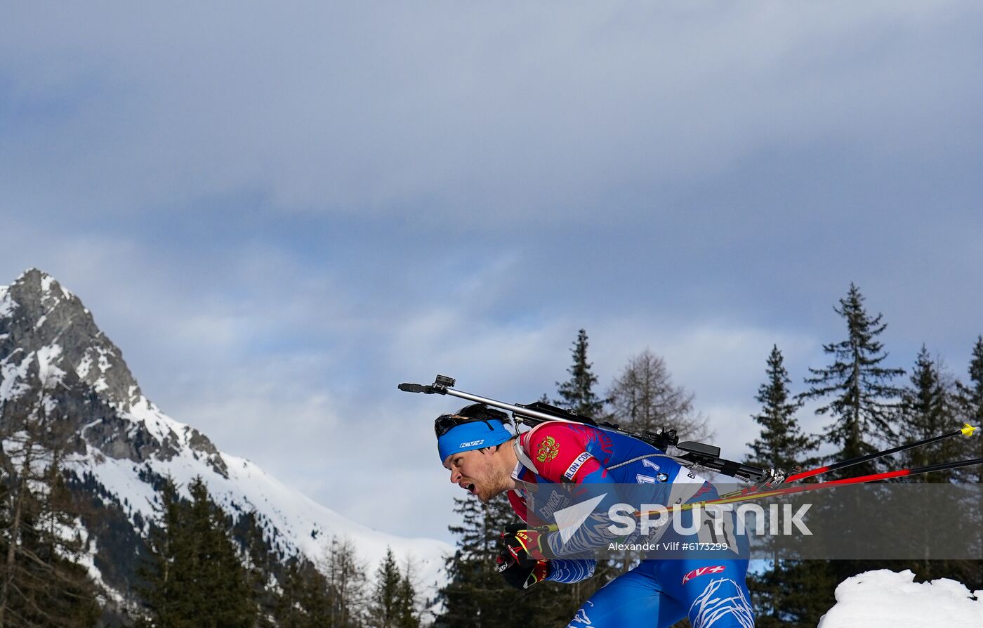 Italy Biathlon Worlds Single Mixed Relay
