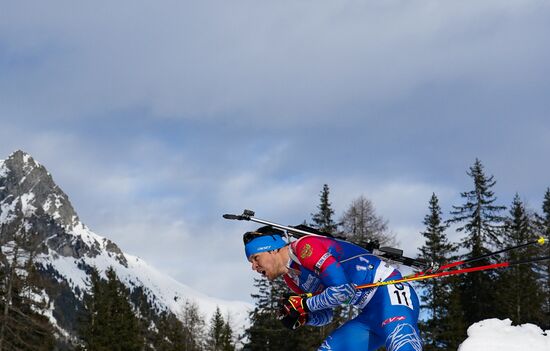 Italy Biathlon Worlds Single Mixed Relay