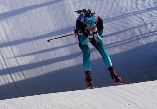 Italy Biathlon Worlds Single Mixed Relay