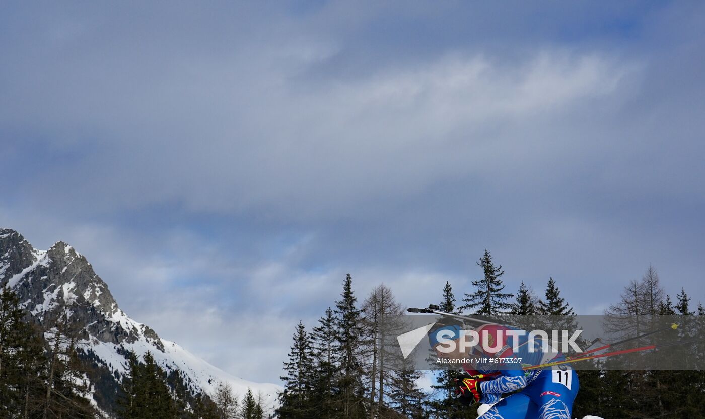 Italy Biathlon Worlds Single Mixed Relay