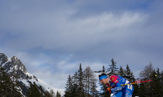 Italy Biathlon Worlds Single Mixed Relay