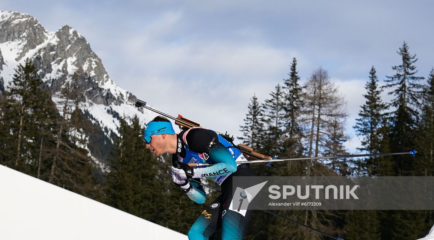 Italy Biathlon Worlds Single Mixed Relay