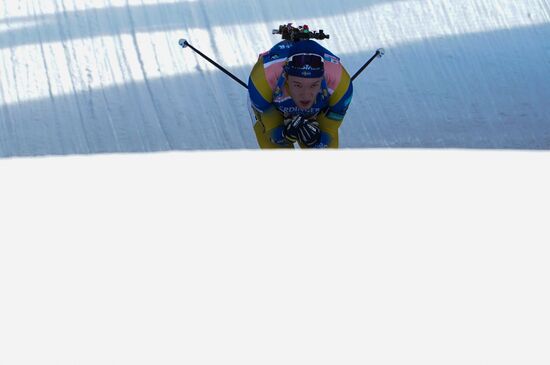 Italy Biathlon Worlds Single Mixed Relay