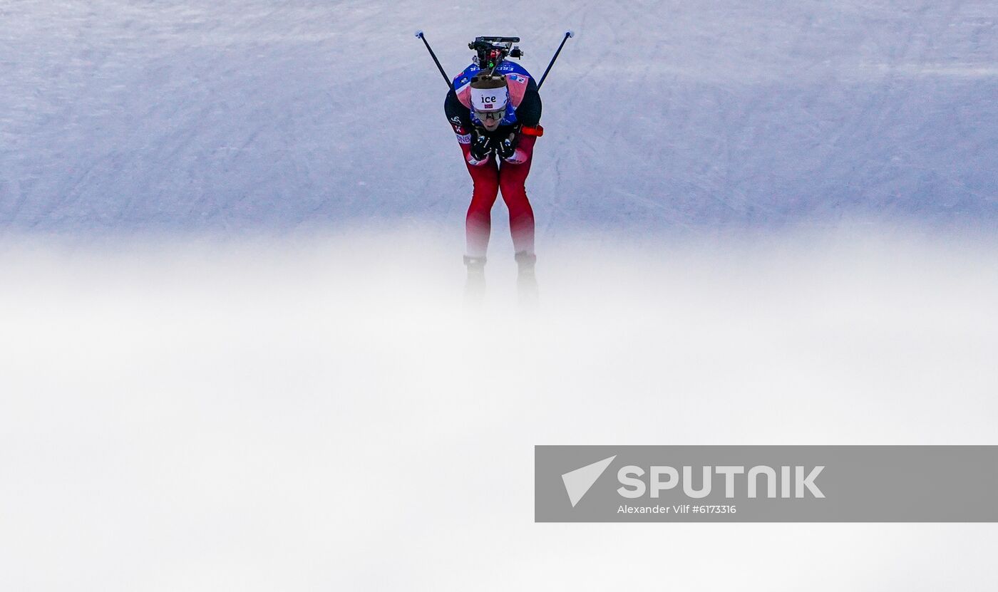 Italy Biathlon Worlds Single Mixed Relay