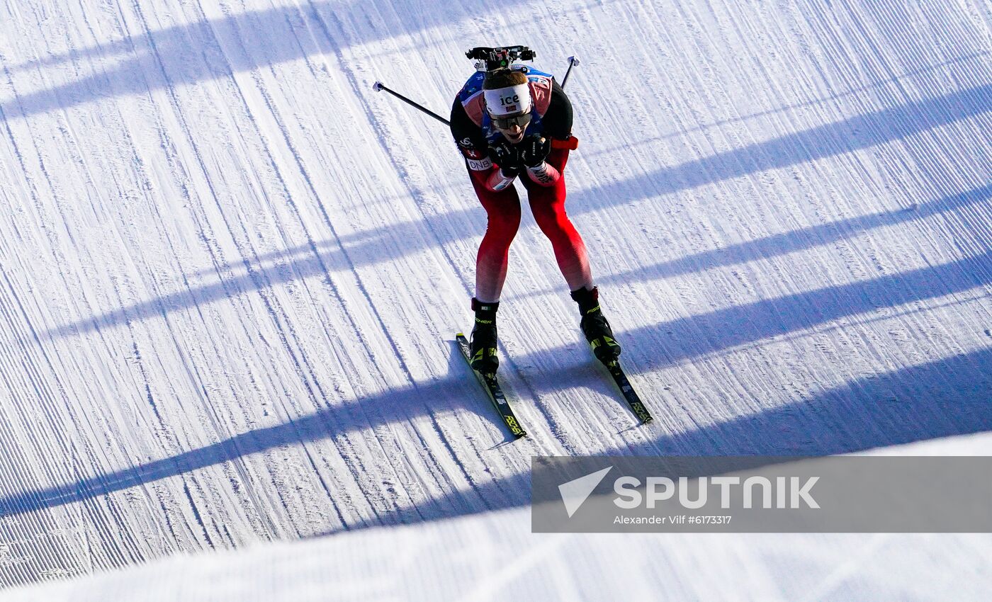 Italy Biathlon Worlds Single Mixed Relay