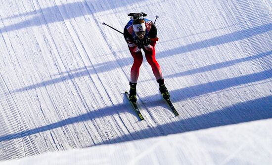Italy Biathlon Worlds Single Mixed Relay