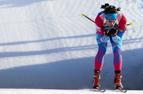 Italy Biathlon Worlds Single Mixed Relay