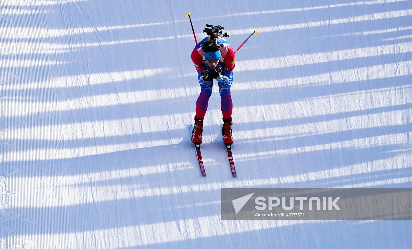 Italy Biathlon Worlds Single Mixed Relay