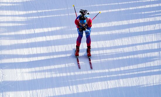 Italy Biathlon Worlds Single Mixed Relay