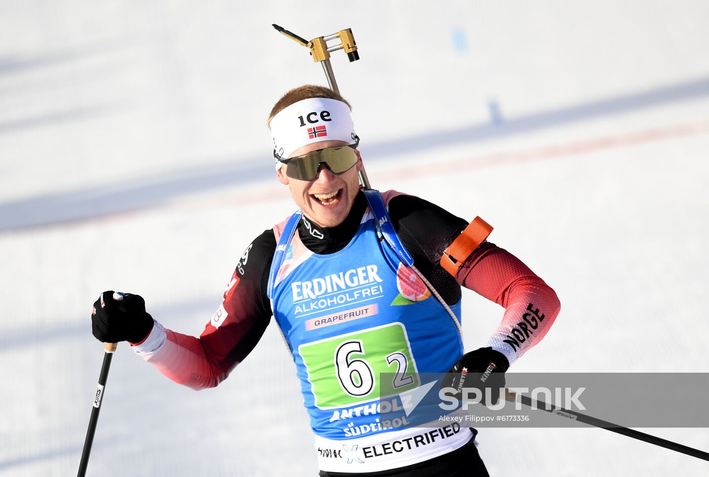 Italy Biathlon Worlds Single Mixed Relay