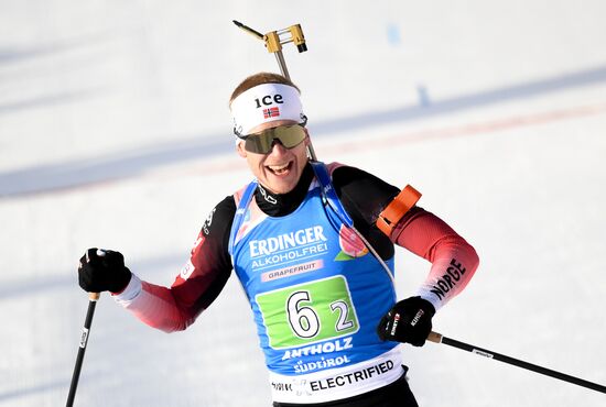 Italy Biathlon Worlds Single Mixed Relay