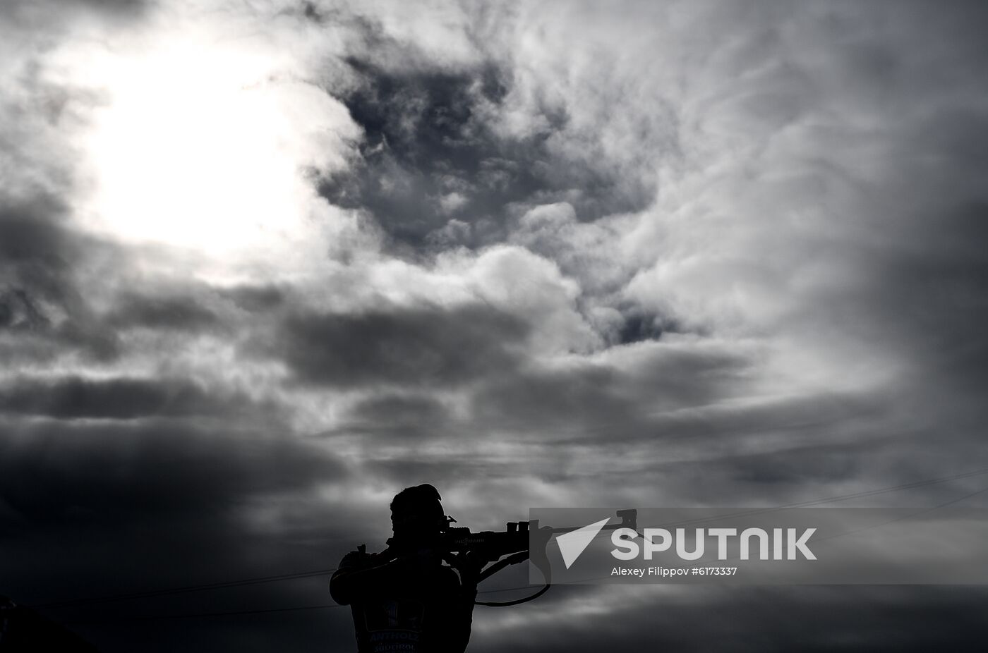 Italy Biathlon Worlds Single Mixed Relay