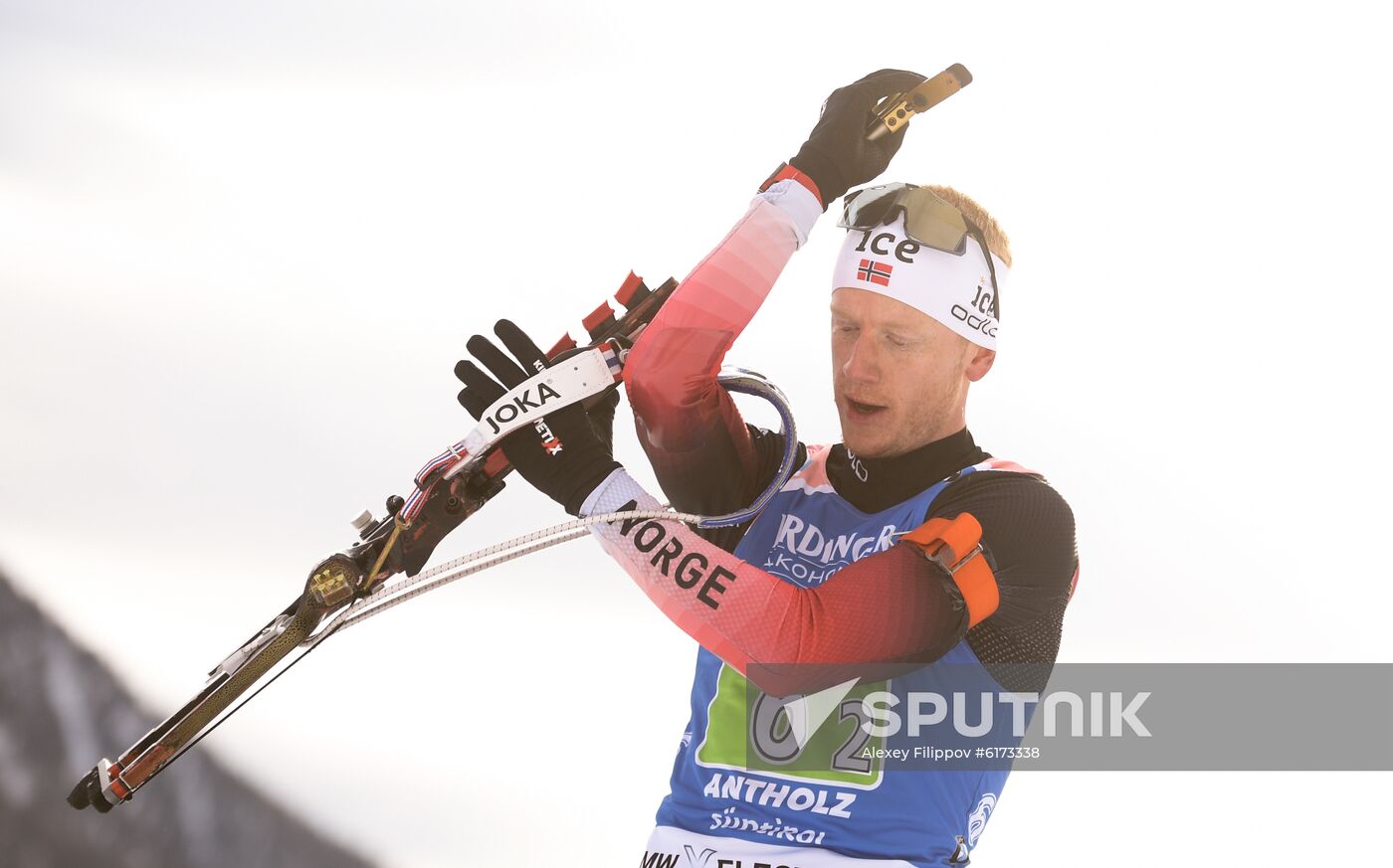 Italy Biathlon Worlds Single Mixed Relay