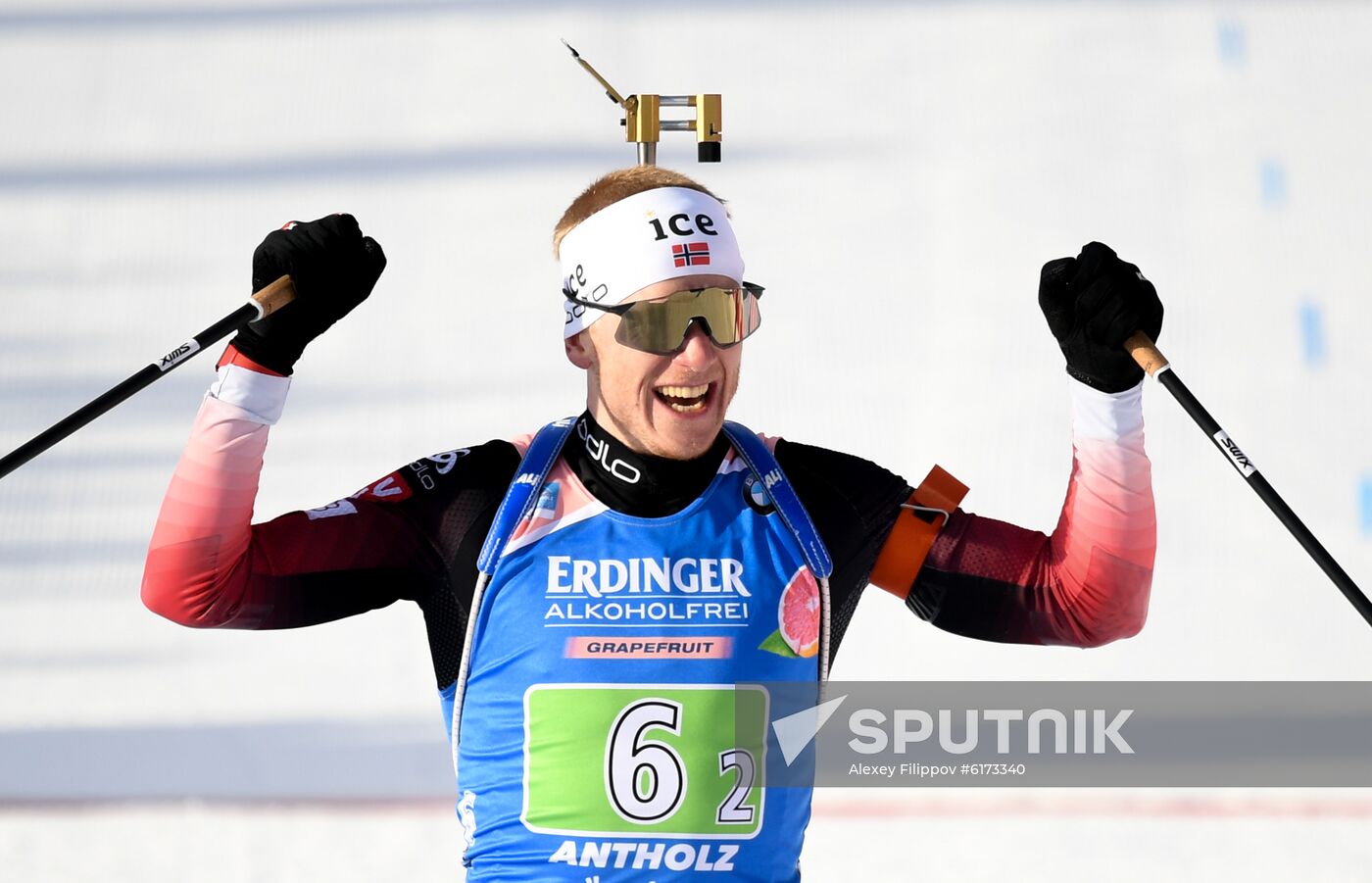 Italy Biathlon Worlds Single Mixed Relay