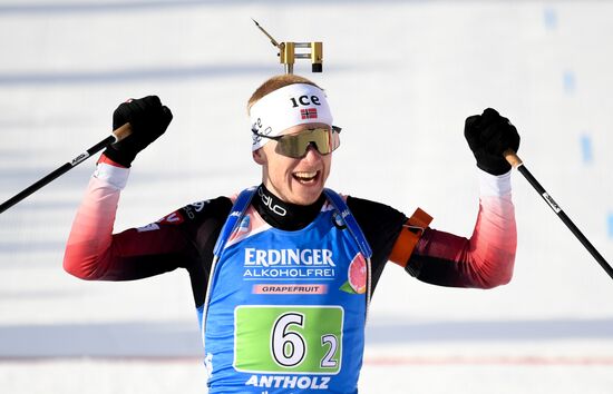 Italy Biathlon Worlds Single Mixed Relay