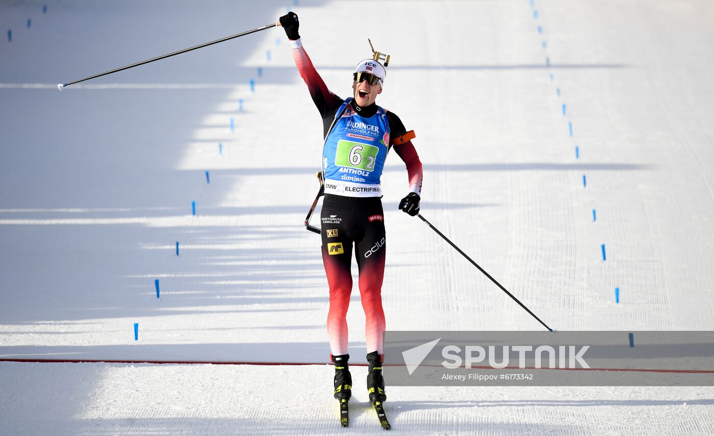 Italy Biathlon Worlds Single Mixed Relay