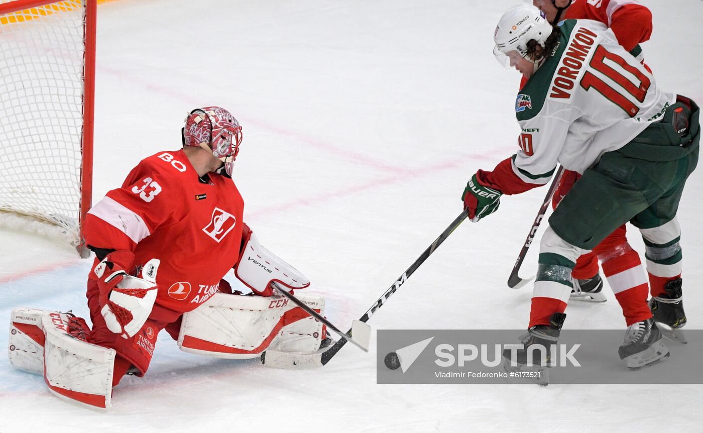 Russia Ice Hockey Spartak - Ak Bars