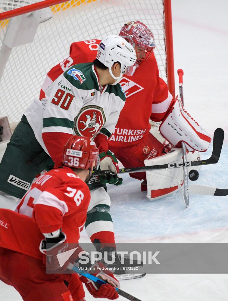 Russia Ice Hockey Spartak - Ak Bars