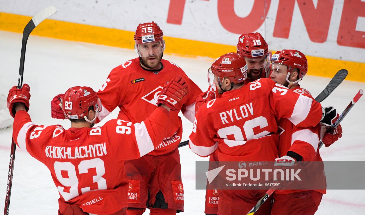 Russia Ice Hockey Spartak - Ak Bars